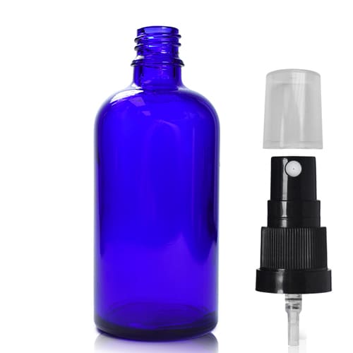 Blue spray bottles bulk discount